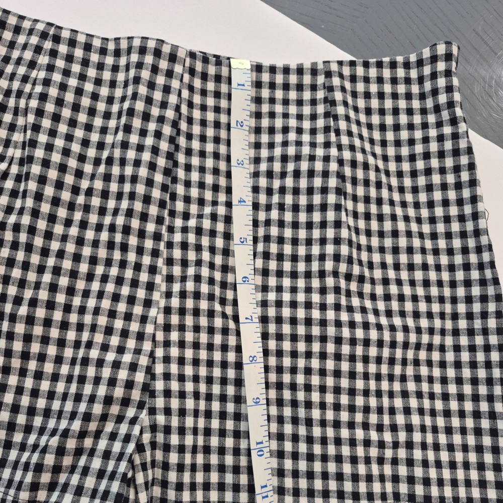 KENDALL & KYLIE BLACK WHITE GINGHAM PLAID SHORTS SIZE MEDIUM NEW WITH TAGS - Picture 6 of 6